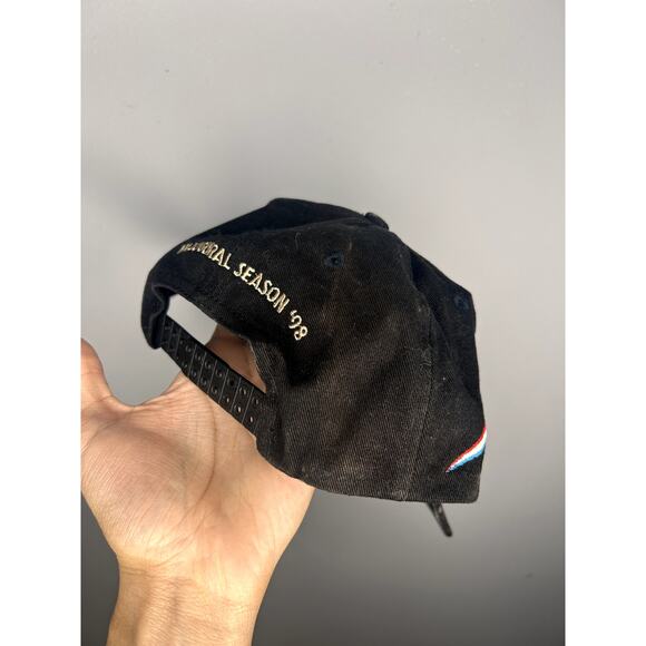 Vintage 90s Nascar Dave Blaney Amoco Racing Snapback Hat - Picture 9 of 9